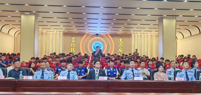 多方联动共筑反诈防线——学校成立盘龙区高校首支学生反诈先锋队