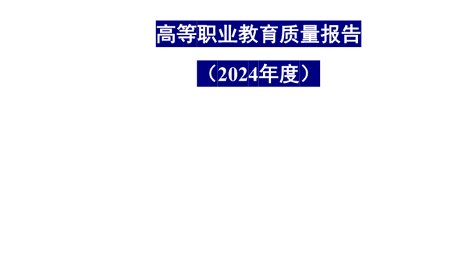 OD注册大厅2024年度高等职业教育质量报告公示
